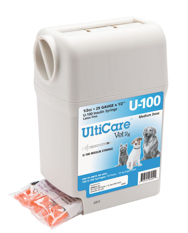 ULTIMED ULTRICARE VETRX DIABETES CARE INSULIN SYRINGES