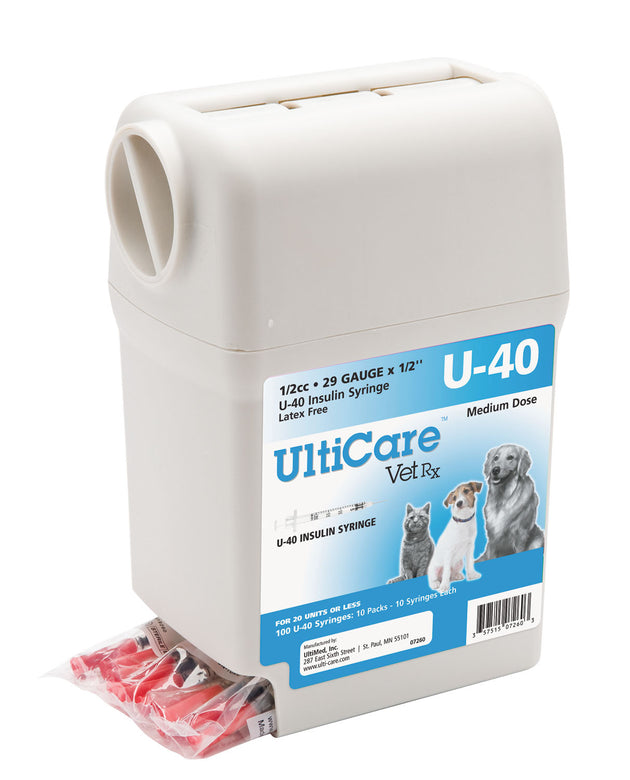 ULTIMED ULTRICARE VETRX DIABETES CARE INSULIN SYRINGES