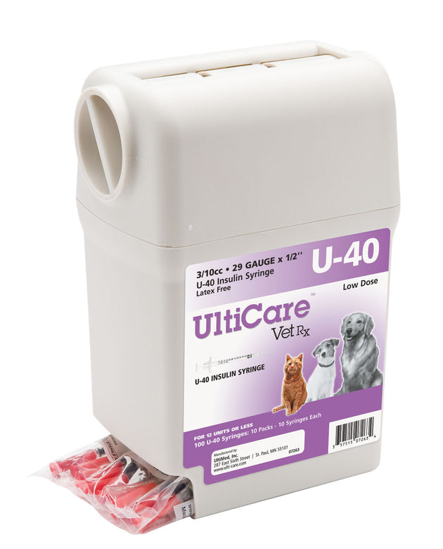 ULTIMED ULTRICARE VETRX DIABETES CARE INSULIN SYRINGES