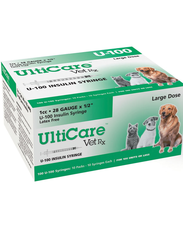 ULTIMED ULTRICARE VETRX DIABETES CARE INSULIN SYRINGES