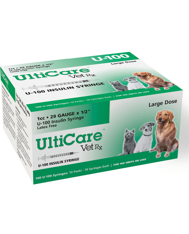 ULTIMED ULTRICARE VETRX DIABETES CARE INSULIN SYRINGES