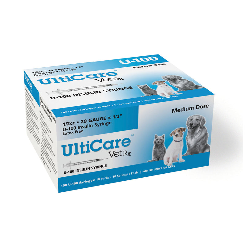 ULTIMED ULTRICARE VETRX DIABETES CARE INSULIN SYRINGES