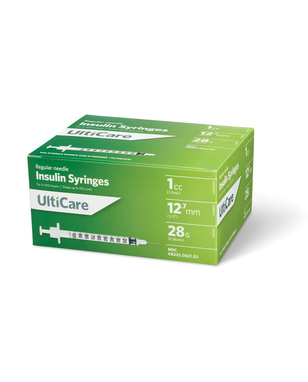 ULTIMED ULTICARE INSULIN SYRINGES