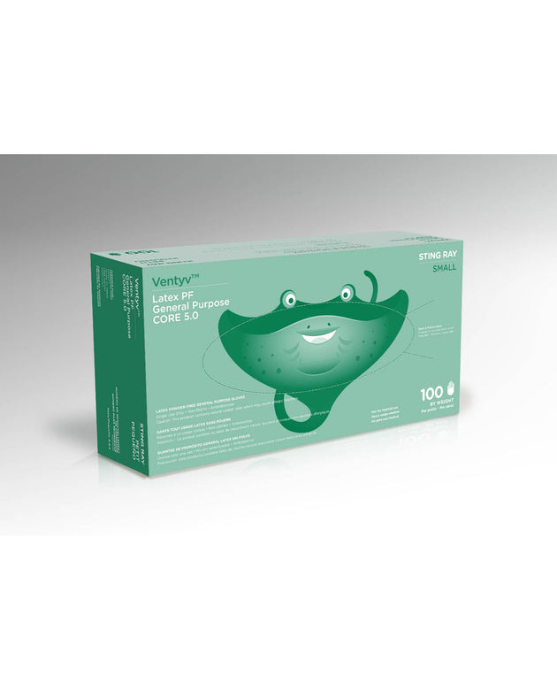 VENTYV CORE 5.0 LATEX GENERAL PURPOSE GLOVES (STINGRAY)