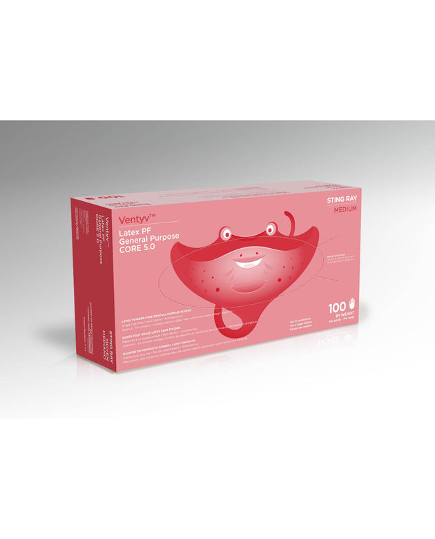 VENTYV CORE 5.0 LATEX GENERAL PURPOSE GLOVES (STINGRAY)