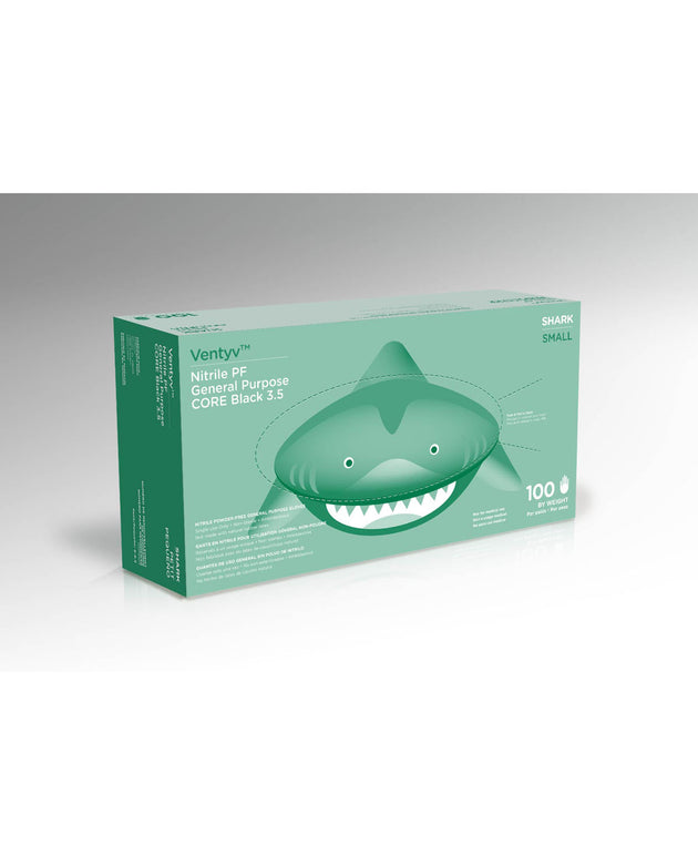 VENTYV CORE 3.5 NITRILE GENERAL PURPOSE GLOVES (SHARK)