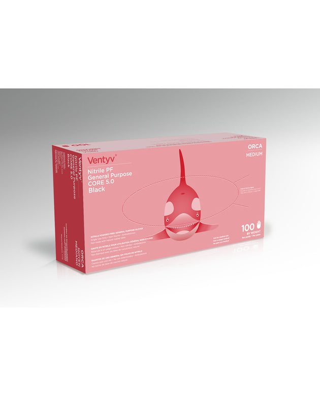VENTYV CORE 5.0 NITRILE GENERAL PURPOSE GLOVES (ORCA)
