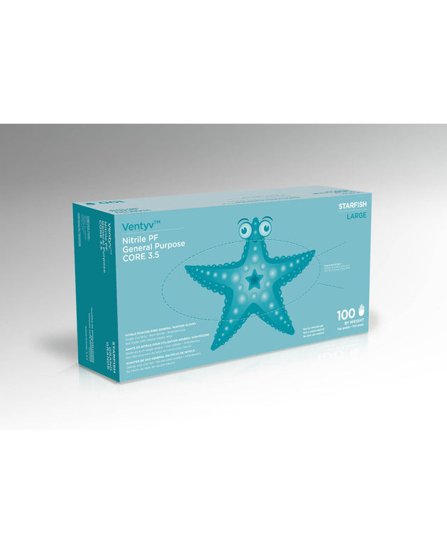 VENTYV CORE 3.5 NITRILE GENERAL PURPOSE GLOVES (STARFISH)