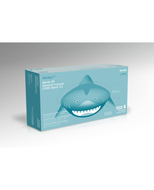 VENTYV CORE 3.5 NITRILE GENERAL PURPOSE GLOVES (SHARK)