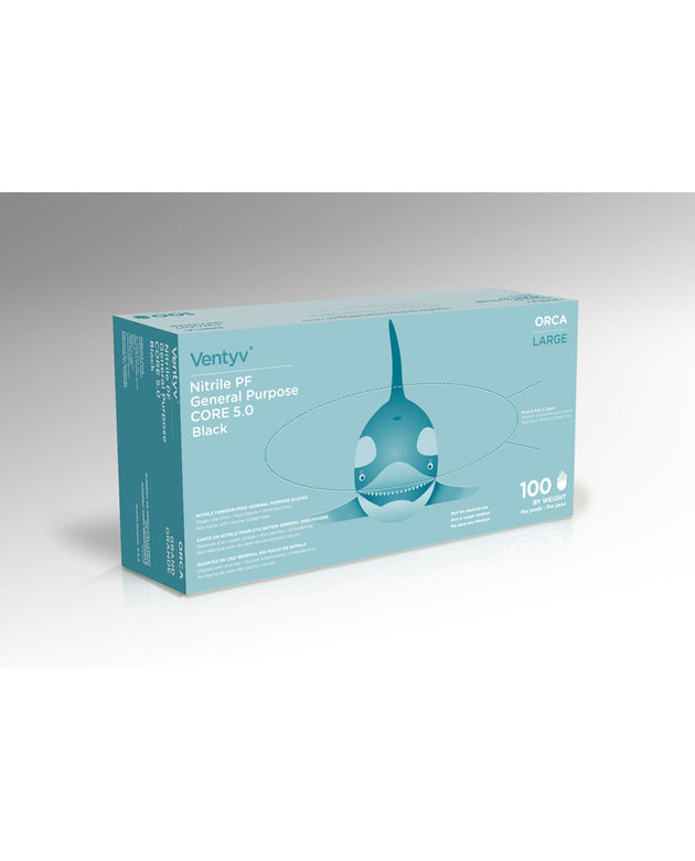 VENTYV CORE 5.0 NITRILE GENERAL PURPOSE GLOVES (ORCA)
