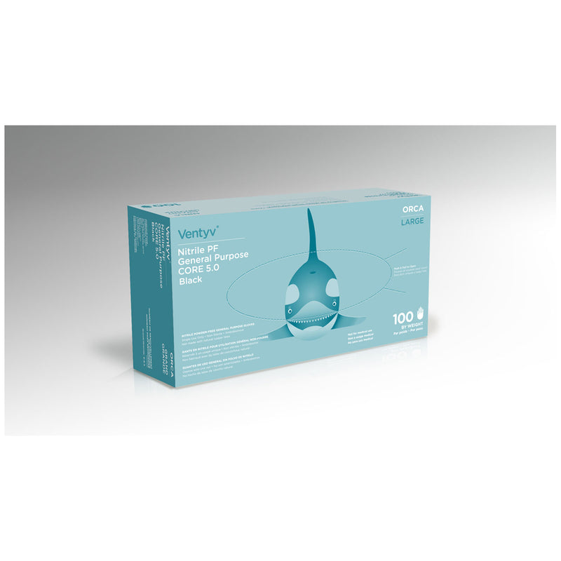 VENTYV CORE 5.0 NITRILE GENERAL PURPOSE GLOVES (ORCA)