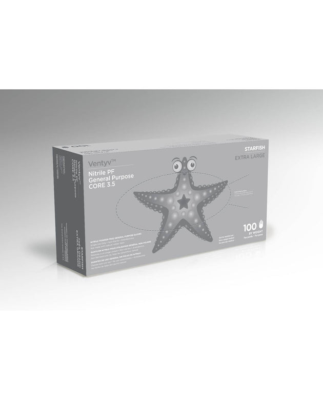VENTYV CORE 3.5 NITRILE GENERAL PURPOSE GLOVES (STARFISH)