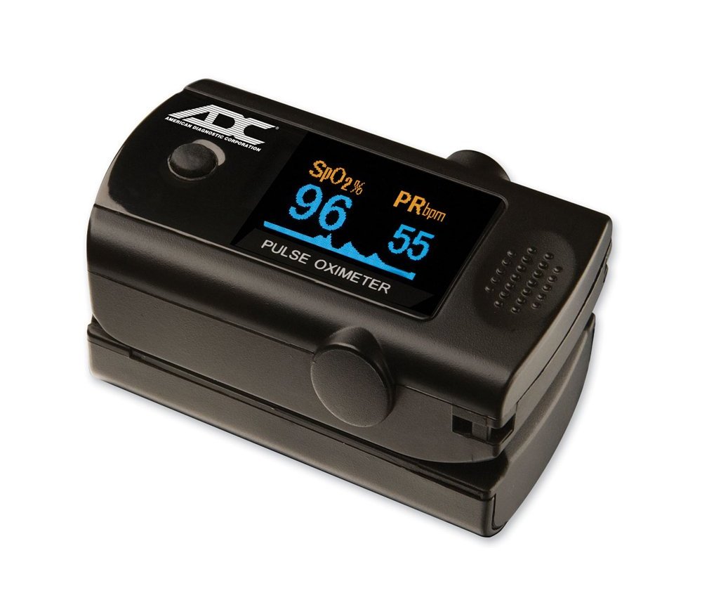 ADC DIAGNOSTIX™ 2100 DIGITAL FINGERTIP PULSE OXIMETER