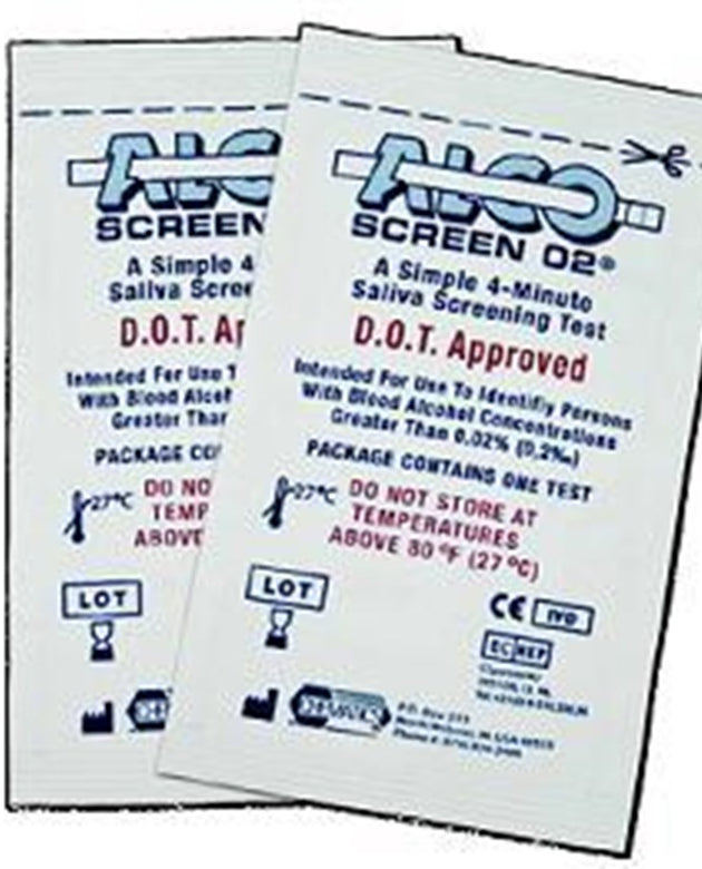 ALERE TOXICOLOGY ALCO-SCREEN ALCOHOL TEST