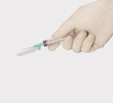 Luer-Lock Syringe, 1cc, with Needle, 25G x 1"