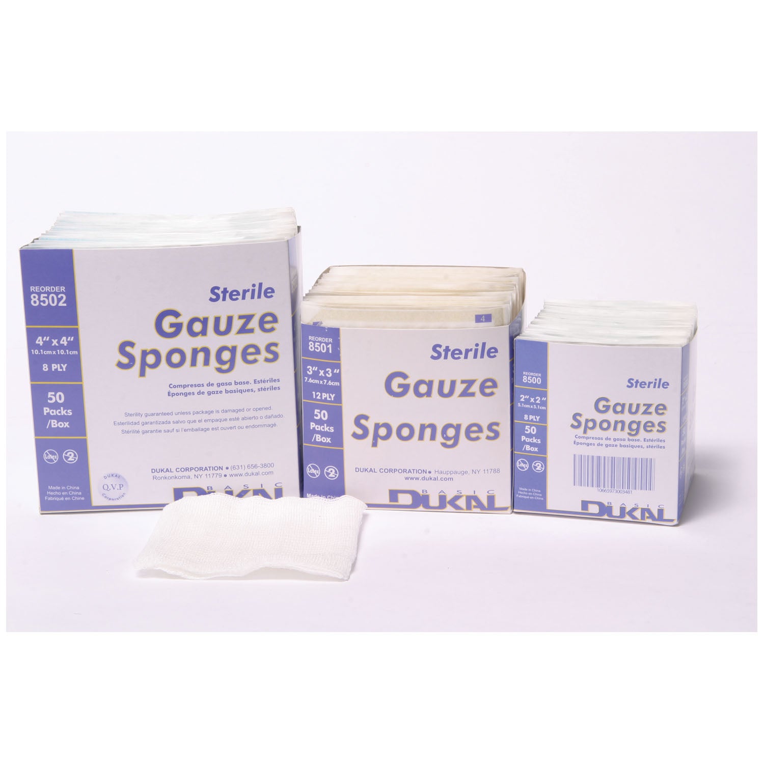 DUKAL BASIC GAUZE SPONGES