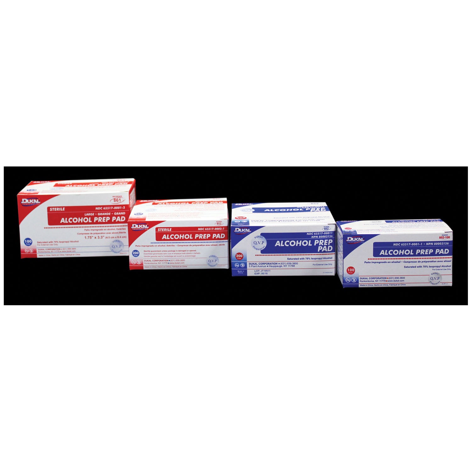 DUKAL ALCOHOL PADS