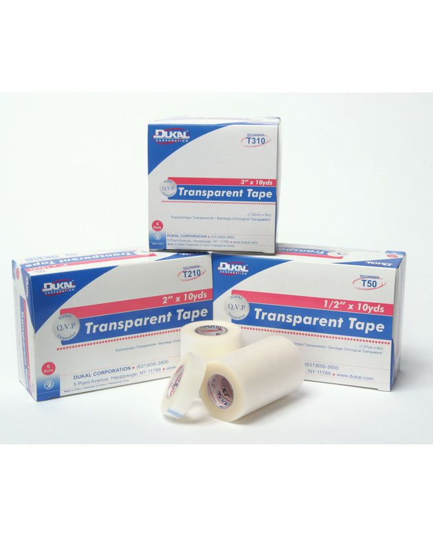 DUKAL SURGICAL TAPE - TRANSPARENT