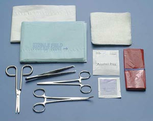 BUSSE DELUXE WOUND CLOSURE INSTRUMENT TRAY