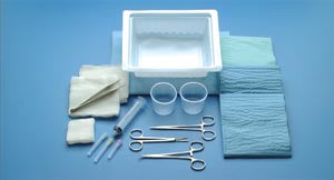 BUSSE ER LACERATION TRAY