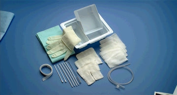 BUSSE TRACHEOSTOMY CARE SET WITH SUCTION CATHETER