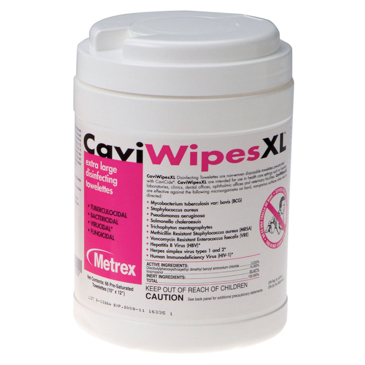 METREX CAVIWIPES™ DISINFECTING TOWELETTES