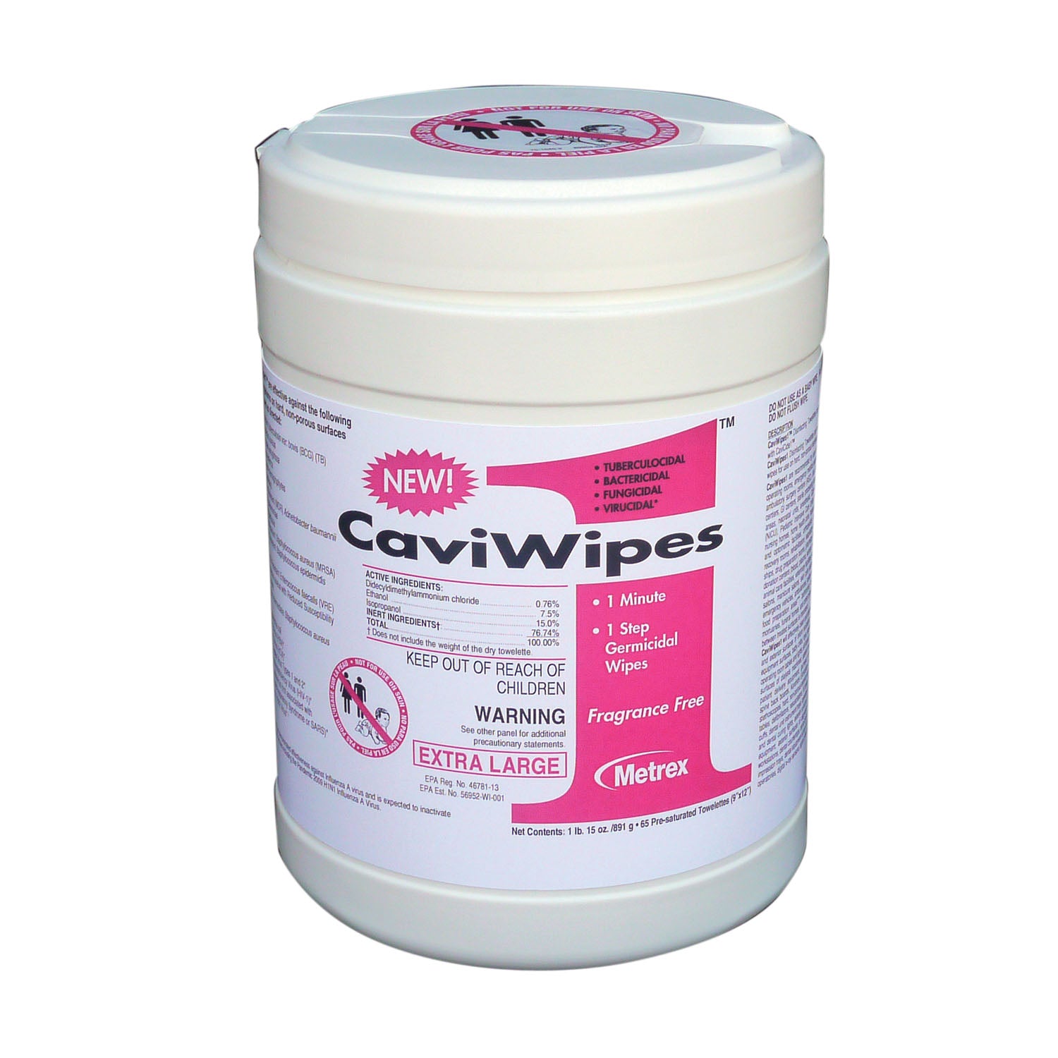 METREX CAVIWIPES1™ SURFACE DISINFECTANT