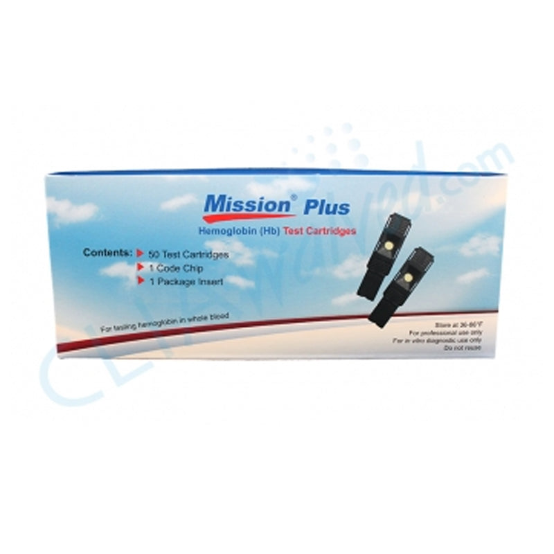 ACON MISSION® PLUS HEMOGLOBIN TEST CARTRIDGES
