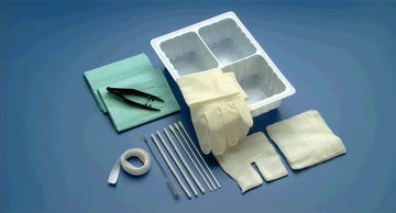 BUSSE TRACHEOSTOMY CARE SET WITH FORCEPS