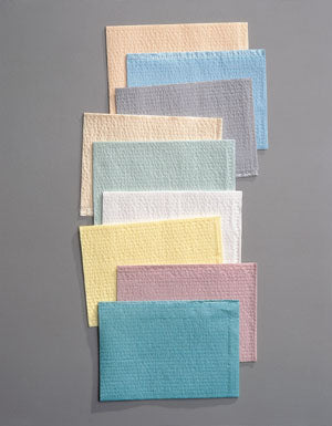 TIDI 2-PLY TISSUE/POLY TOWEL & BIB