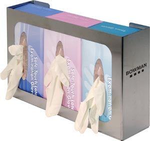BOWMAN TRIPLE GLOVE DISPENSERS