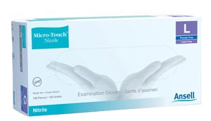 ANSELL MICRO-TOUCH® NITRILE POWDER-FREE SYNTHETIC MEDICAL EXAMINATION GLOVES