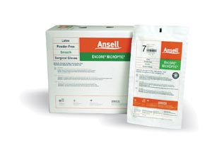 ANSELL ENCORE® MICROPTIC® POWDER-FREE LATEX SURGICAL GLOVES