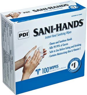 PDI SANI-HANDS® INSTANT HAND SANITIZING WIPES