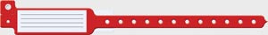 MEDICAL ID SOLUTIONS INSERT VINYL WRISTBANDS