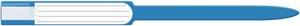 MEDICAL ID SOLUTIONS 12" SELF ADHESION INSERT WRISTBANDS - SOFT VINYL
