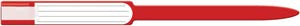 MEDICAL ID SOLUTIONS 12" SELF ADHESION INSERT WRISTBANDS - SOFT VINYL