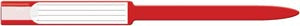 MEDICAL ID SOLUTIONS 12" SELF ADHESION INSERT WRISTBANDS - SOFT VINYL