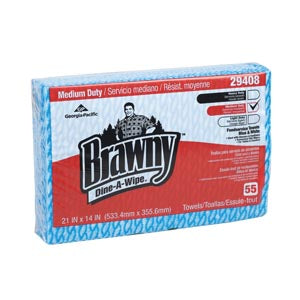 GEORGIA-PACIFIC BRAWNY DINE-A-WIPE™ FOODSERVICE QUARTERFOLD BUSING TOWELS
