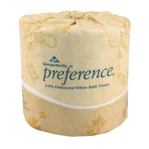 GEORGIA-PACIFIC PREFERENCE EMBOSSED BATHROOM TISSUE