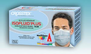 CROSSTEX ISOFLUID® PLUS EARLOOP MASK