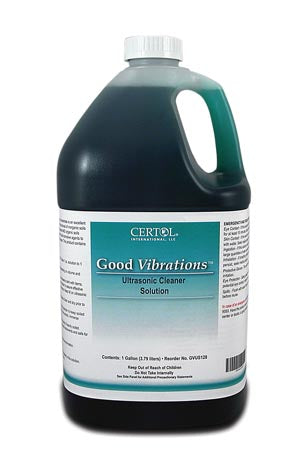 CERTOL GOOD VIBRATIONS MULTI-PURPOSE ULTRASONIC CLEANER