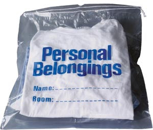 NEW WORLD IMPORTS PERSONAL BELONGINGS BAG