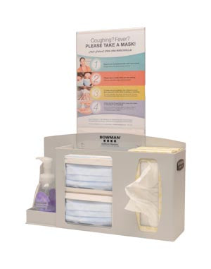 BOWMAN RESPIRATORY HYGIENE STATION