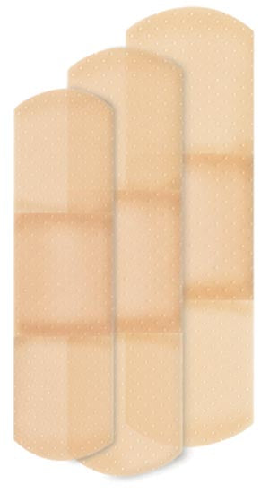 NUTRAMAX FIRST AID® SHEER ADHESIVE BANDAGES