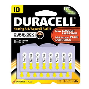DURACELL® HEARING AID BATTERY