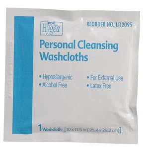 PDI HYGEA® FLUSHABLE PERSONAL CLEANSING CLOTHS