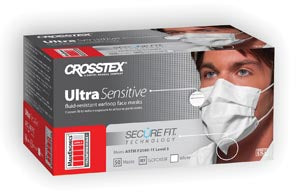 CROSSTEX SECUREFIT ULTRA SENSITIVE EARLOOP MASK