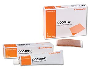 SMITH & NEPHEW IODOSORB & IODOFLEX