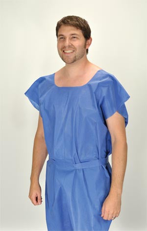 TIDI DEXTER CREPE EXTERIOR PATIENT CAPES & GOWNS